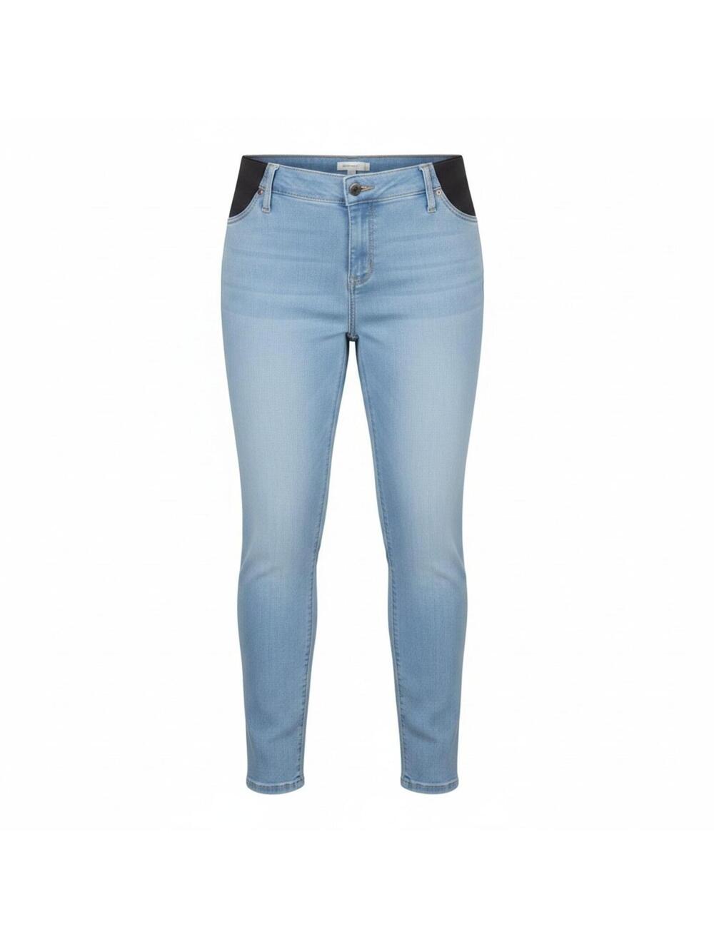Women's Light Blue Maternity Skinny Jeans Size 10